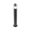Borne d'�clairage MARIS cylindrique E27 IP44, noir  