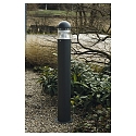 HEITRONIC Borne d'�clairage MARIS cylindrique E27 IP44, noir  