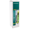 HEITRONIC Luminaire en forme de borne LARISA sans capteur E27 IP44, acier inoxydable, satin� 