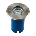 Projecteur encastr� POTSDAM rond, rigide, accessible GU10 IP67, acier inoxydable gradable