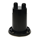 Heitronic High voltage Floor recessed spot BERLIN 2, round