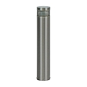 Lampadaire d�ext�rieur ARUBA 600MM cylindrique, rayonnement lat�ral E27 IP44, acier inoxydable gradable