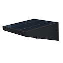 HEITRONIC Lampe murale solaire SOLAR FIONA avec capteur IP54, anthrazit 