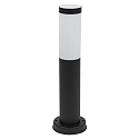 Luminaire en forme de borne LARISA E27 IP44, acier inoxydable, d�gager gradable