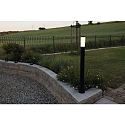 HEITRONIC Lampadaire d'ext�rieur LARISA rond E27 IP44, noir  