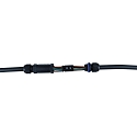 HEITRONIC Câble connecteur 5 pôles, noir 
