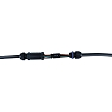 HEITRONIC Câble connecteur 5 pôles, noir 