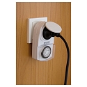 HEITRONIC 24-hour electromechanical timer, IP44, white