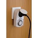 HEITRONIC 24-hour electromechanical timer, IP44, white
