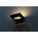 HEITRONIC LED Wall luminaire ESTILO Outdoor luminaire, 8,5W, 3000K, 210lm, IP54, anthracite
