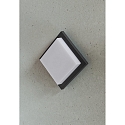 Applique et plafonnier MAKIRA carr� IP54, anthrazit 