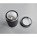 HEITRONIC Plafonnier ext�rieur NEGRO cylindrique, conducteur inclus IP65, anthrazit gradable