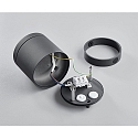 HEITRONIC Plafonnier ext�rieur NEGRO cylindrique, conducteur inclus IP65, anthrazit gradable