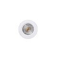 HEITRONIC Downlight DL7002 pivotant IP44, blanche gradable
