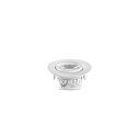 HEITRONIC Downlight DL7002 pivotant IP44, blanche gradable