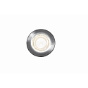 HEITRONIC Downlight DL7002 pivotant IP44, blanche gradable