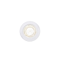 HEITRONIC Downlight DL7002 pivotant IP44, blanche gradable