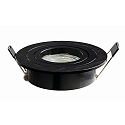 HEITRONIC Downlight DL7801 rond, pivotant GU5.3 und GU10 IP20, noir gradable