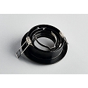 HEITRONIC Downlight DL7801 rond, pivotant GU5.3 und GU10 IP20, noir gradable