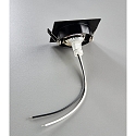 HEITRONIC Downlight DL7801 angulaire, pivotant GU5.3 und GU10 IP20, noir  gradable