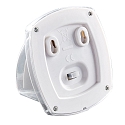 HEITRONIC LED Solar Wall luminaire SINTRA, set of 2, 3000K, IP44, white