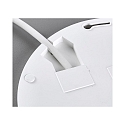 HEITRONIC Applique et plafonnier PRONTO grand, rond IP54, blanche 