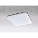 HEITRONIC Applique et plafonnier Wand grand, angulaire IP54, blanche 