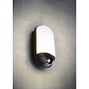 HEITRONIC LED Wall luminaire TOLEDO PIR Outdoor luminaire, 20W, 4000K, 1400lm, IP65, black