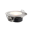 HEITRONIC Spot DL7202 rigide IP44, nickel gradable