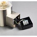 HEITRONIC Wall luminaire NAXOS Outdoor luminaire, E27, IP44, stainless steel