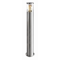 Luminaire d'all�es NAXOS cylindrique, langue E27 IP44, acier inoxydable gradable