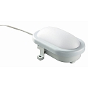 HEITRONIC Applique et plafonnier BODRUM IP54, gris 