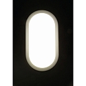 HEITRONIC Applique et plafonnier BODRUM IP54, gris 