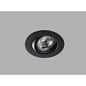 LED Recessed spot DL6809, 7W, 525lm, IP44, 2000-2800K, dimm to warm, cardanic swivelling