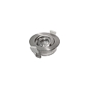 HEITRONIC LED Recessed spot DL6809, 7W, 525lm, IP44, 2000-2800K, dimm to warm, cardanic swivelling, nickel matt