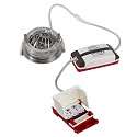 HEITRONIC LED Recessed spot DL6809, 7W, 525lm, IP44, 2000-2800K, dimm to warm, cardanic swivelling, nickel matt