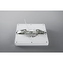 HEITRONIC Lumi�re de surface SELESTO r�glable IP20, blanche gradable