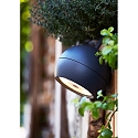 HEITRONIC Lampe de table � accu PHERA avec batterie, avec variateur tactile IP54, anthrazit gradable