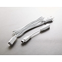 HEITRONIC light bar FRANKFURT with plug IP20, white  9W 840lm 4000K CRI 80 54.9cm