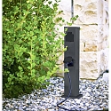 HEITRONIC energy column BANGKOK 4-fold, anthracite
