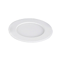 HEITRONIC Plafonnier encastré LE MANS rond IP44, blanche gradable