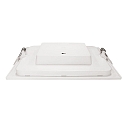 HEITRONIC Plafonnier encastré LE MANS carré IP44, blanche gradable