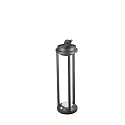 HEITRONIC Lampe solaire � broche PILASTRO Bas, avec interrupteur, avec capteur IP54, anthrazit 