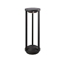 HEITRONIC Lampe solaire � broche PILASTRO Bas, avec interrupteur, avec capteur IP54, anthrazit 