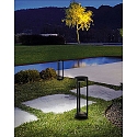 HEITRONIC Lampe solaire � broche PILASTRO Bas, avec interrupteur, avec capteur IP54, anthrazit 