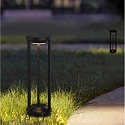 HEITRONIC Lampe solaire � broche PILASTRO Bas, avec interrupteur, avec capteur IP54, anthrazit 