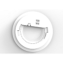 HEITRONIC Luminaire apparent / encastré ALLROUNDER CCT Switch, multipower, on/off IP20, blanche 