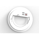 HEITRONIC Luminaire apparent / encastré ALLROUNDER avec capteur, CCT Switch, multipower, on/off IP20, blanche 