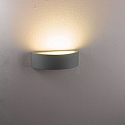 HEITRONIC Luminaire mural d’extérieur HOJA haut bas E27 IP54, couvert de poudre, blanche 