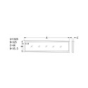 HEITRONIC Luminaire de plafond MULTI-USE GEN 2 IP20, blanche 